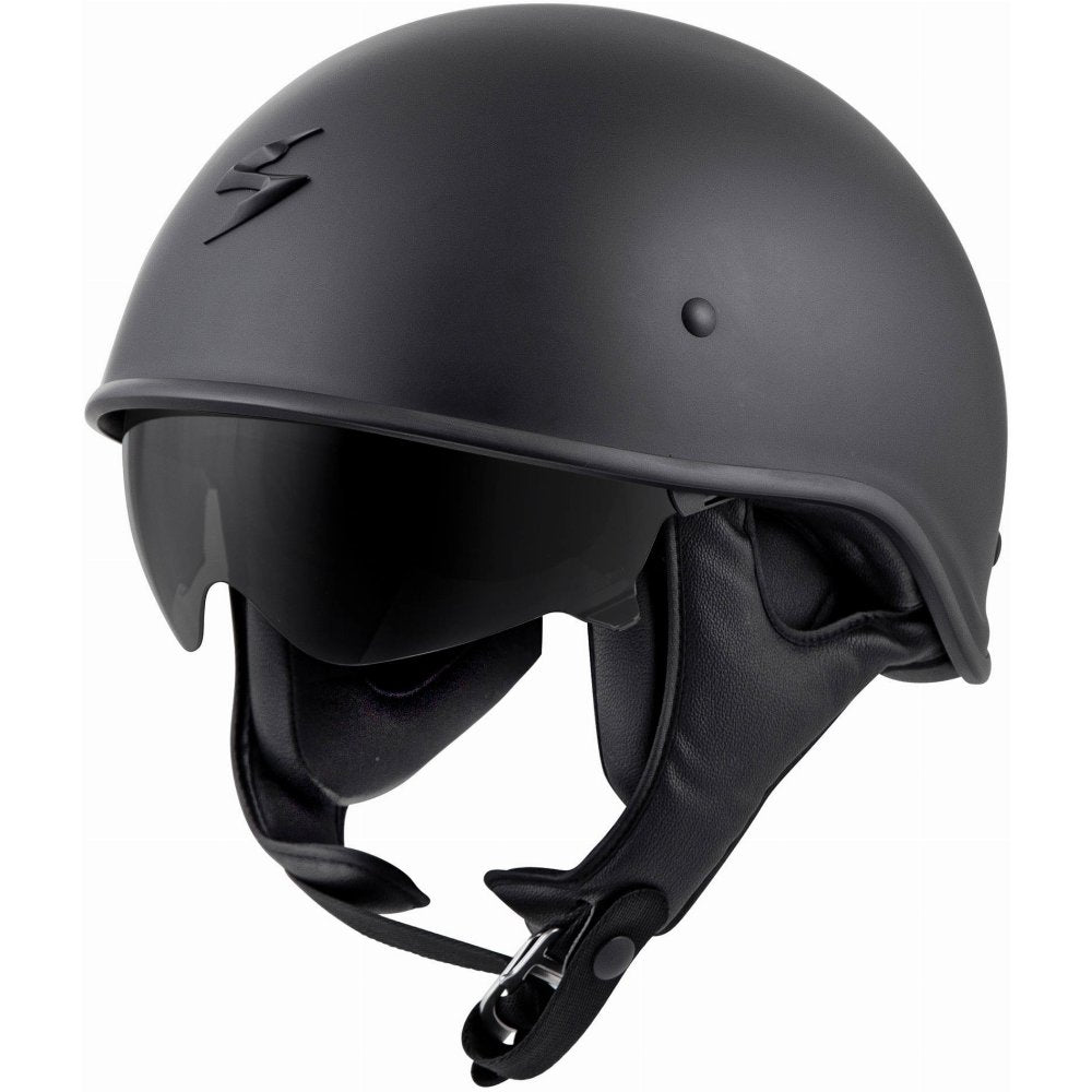 Scorpion EXO-C90 Solid Half Helmet (Matte Black)