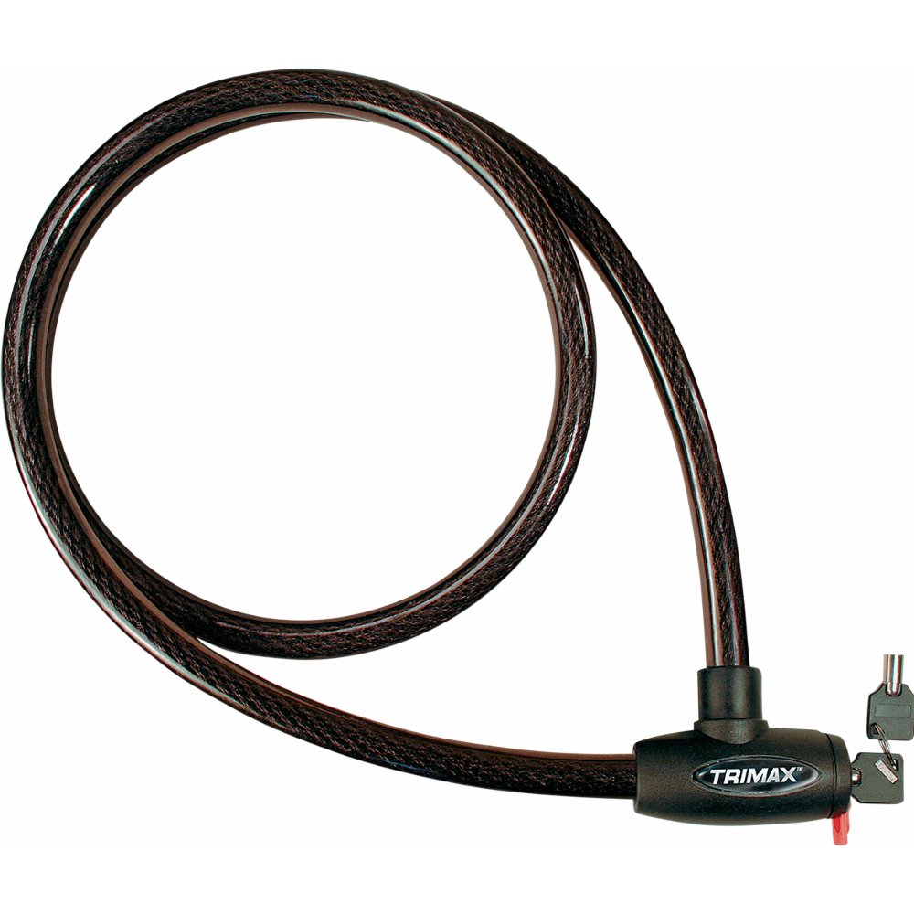 Serrure intégrée et câble en acier Trimax Quadra-Braid