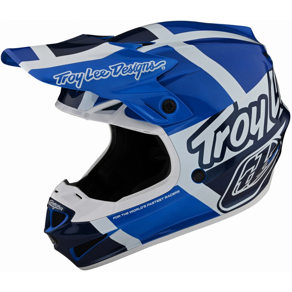 Troy Lee Designs SE4 Polyacrylite MIPS Quattro Helmet