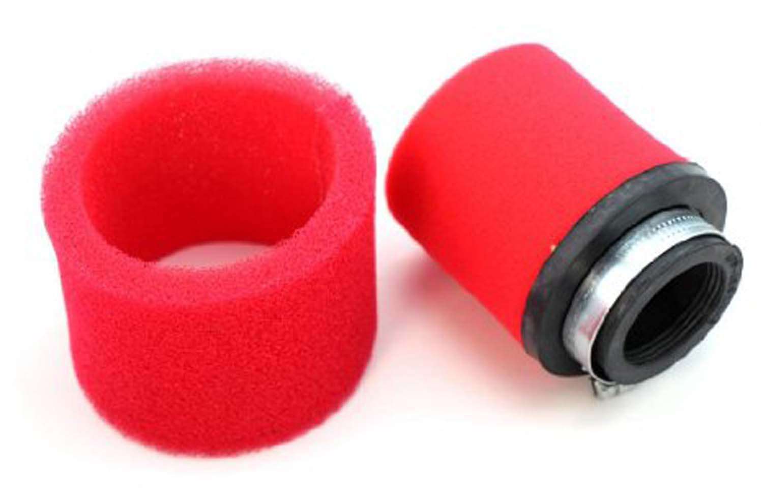 Filtre à air MOGO Parts 38-40 mm, mousse rouge HP avec préfiltre