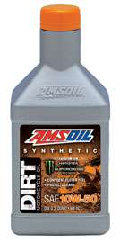 Huile synthétique pour moto tout-terrain Amsoil 10W-50, 946 ml