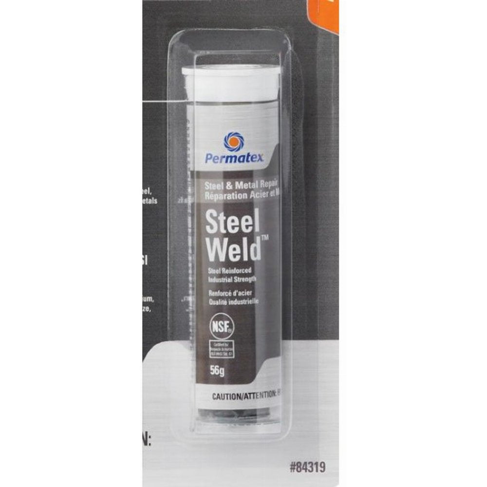 Permatex Steel Weld 4 Minute Multi-Metal Epoxy (Grey)