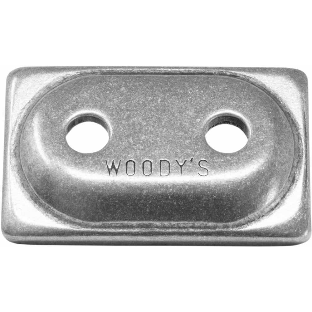 Plaques de support pour motoneige Woody's Angled Double Digger - Packs