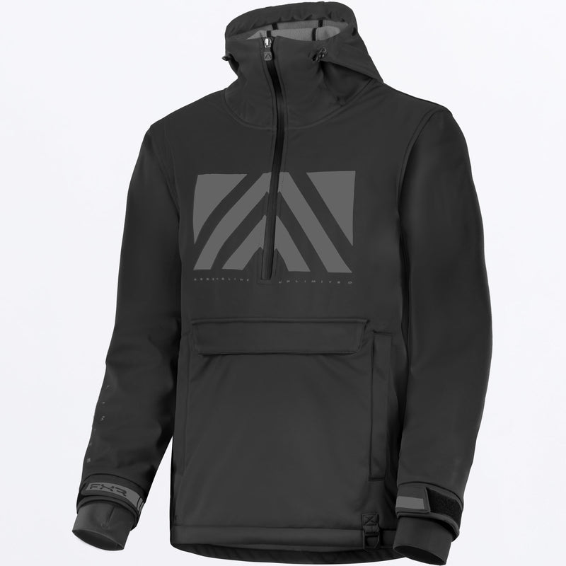 Veste anorak softshell unisexe FXR Flex