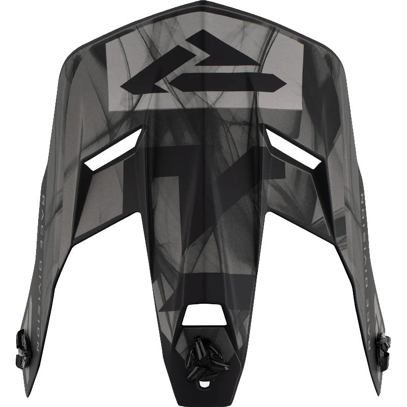 FXR Clutch Smoke Helmet Peak