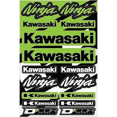 D&#39;COR Visuals Kawasaki Decal Sheet