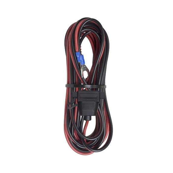 Cordon d'alimentation et porte-fusible Bazooka de 12 pieds