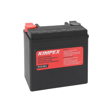 Kimpex Maintenance Free AGM High Performance Battery