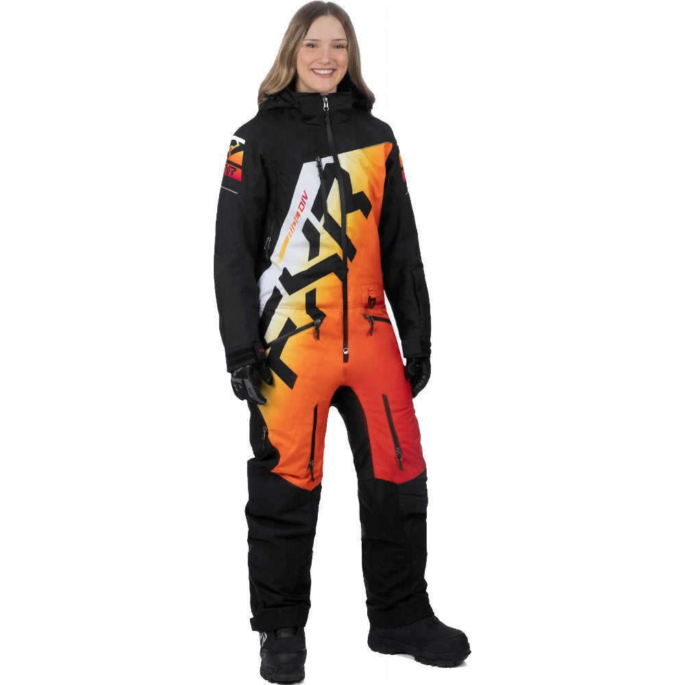 Combinaison monobloc isolée FXR CX FAST pour femme
