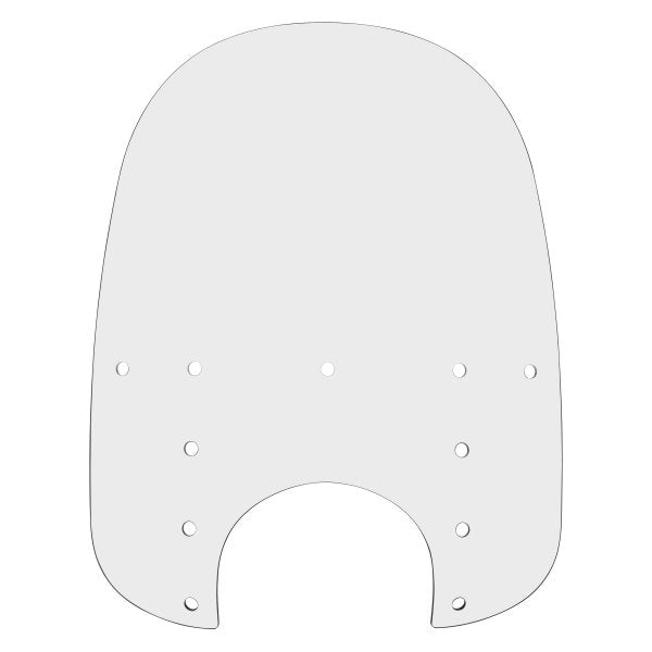 Pare-brise de remplacement Memphis Shades Fats/Slim