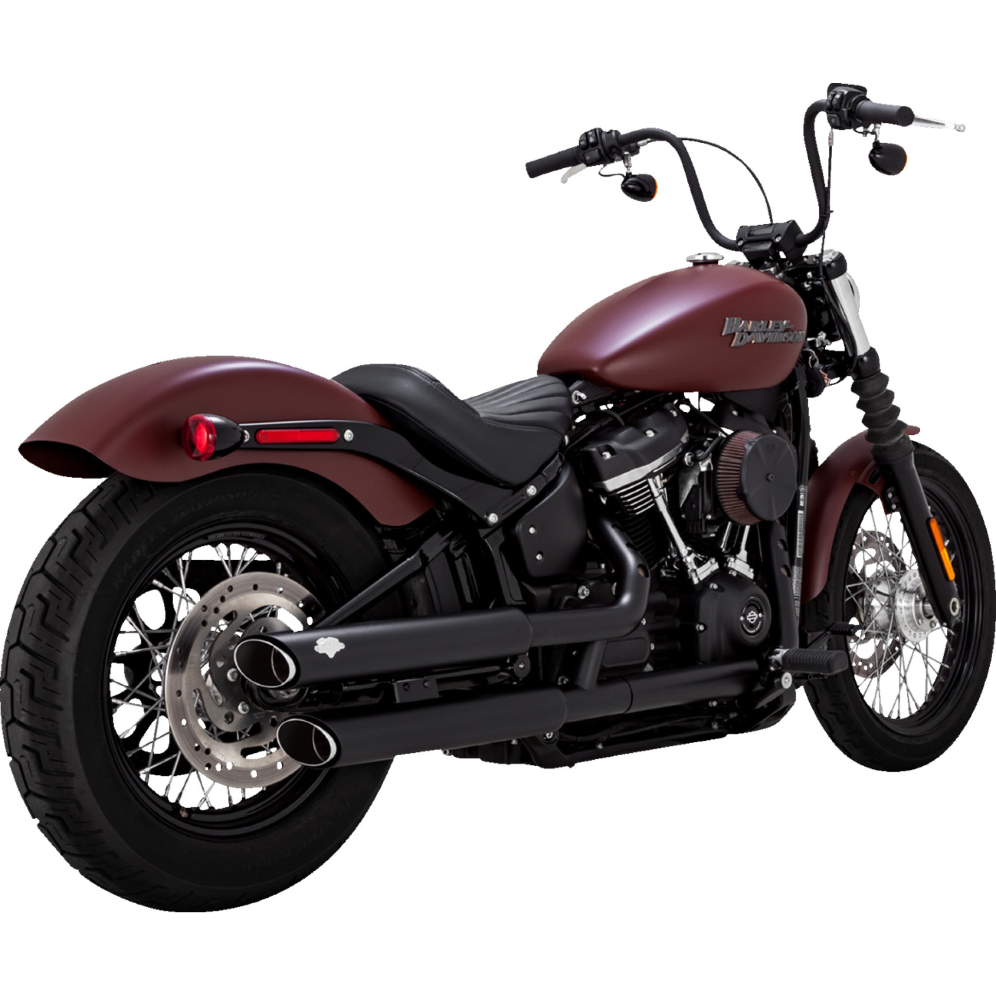 Vance &amp; Hines 3" Round Twin Slash PCX Slip-On Exhaust