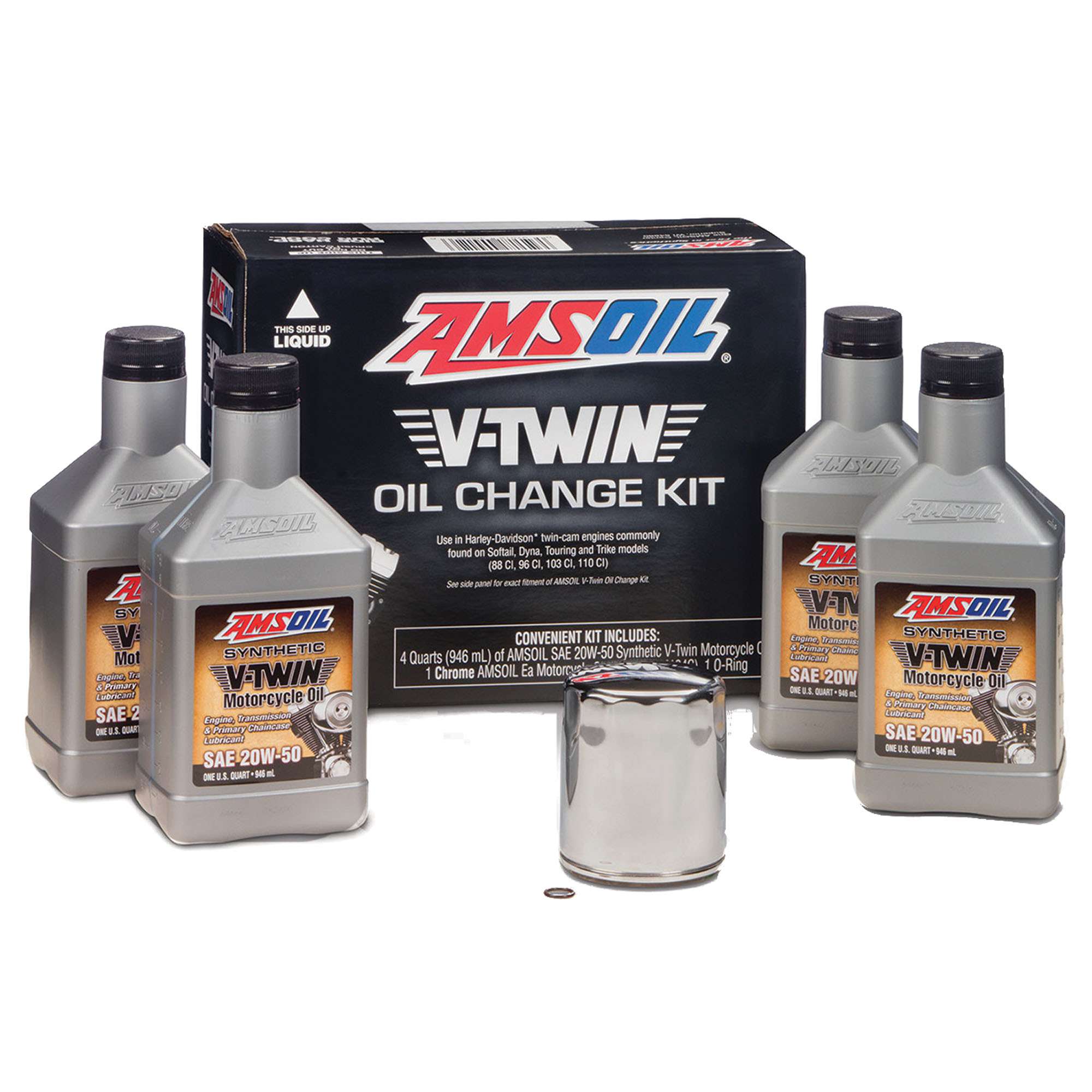 Amsoil V-Twin Oil Change Kit