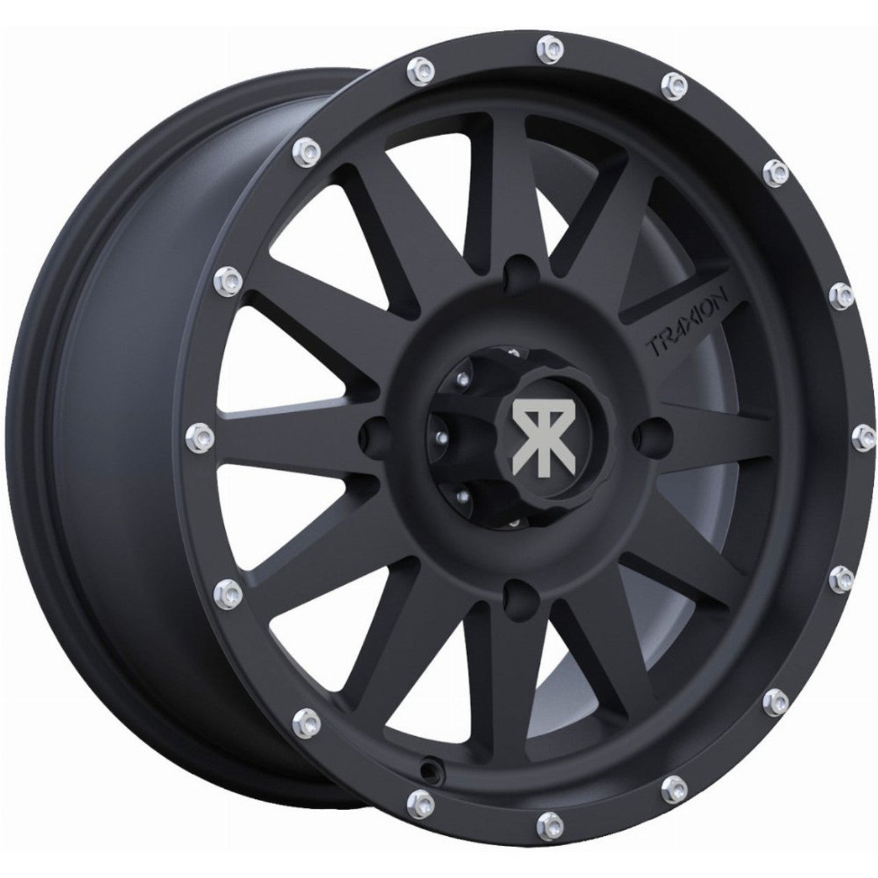 Traxion X-5 Wheel (Matte Black) *Factory Offset*