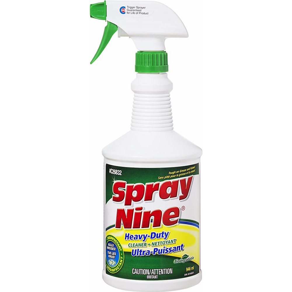 Spray Nine Multi-Purpose Cleaner/Degreaser/Disinfectant