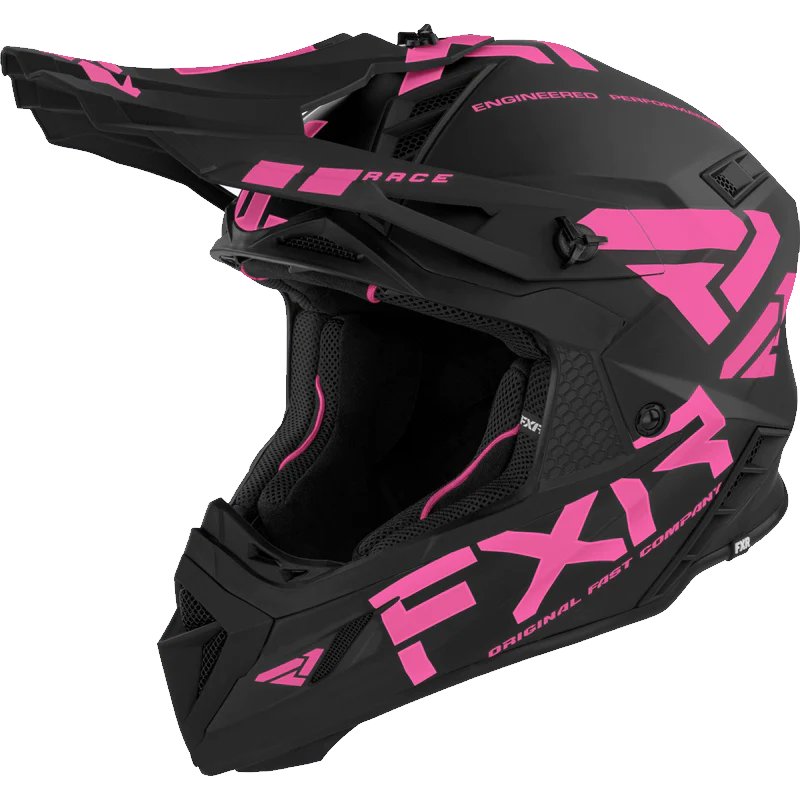 FXR Helium Race Division with D-Ring MX Helmet (Closeout)