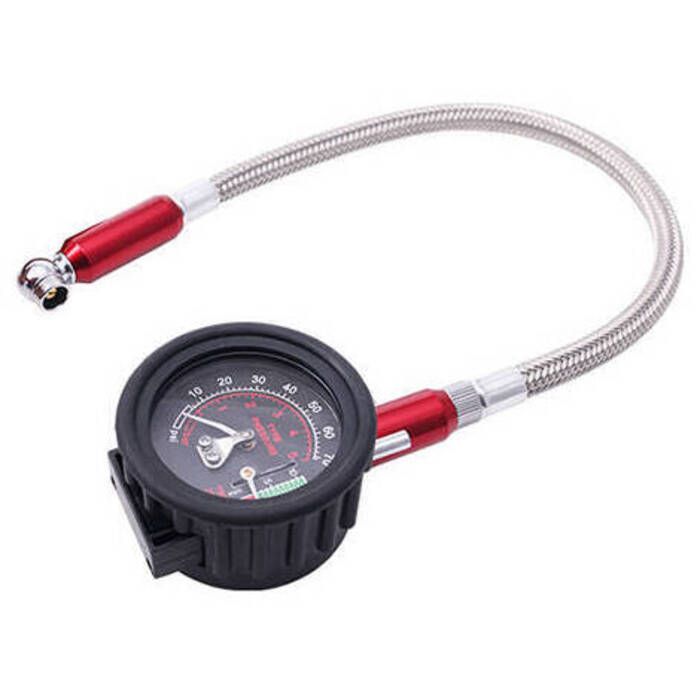 Bikeservice 2-In-1 Tire Pressure Gauge