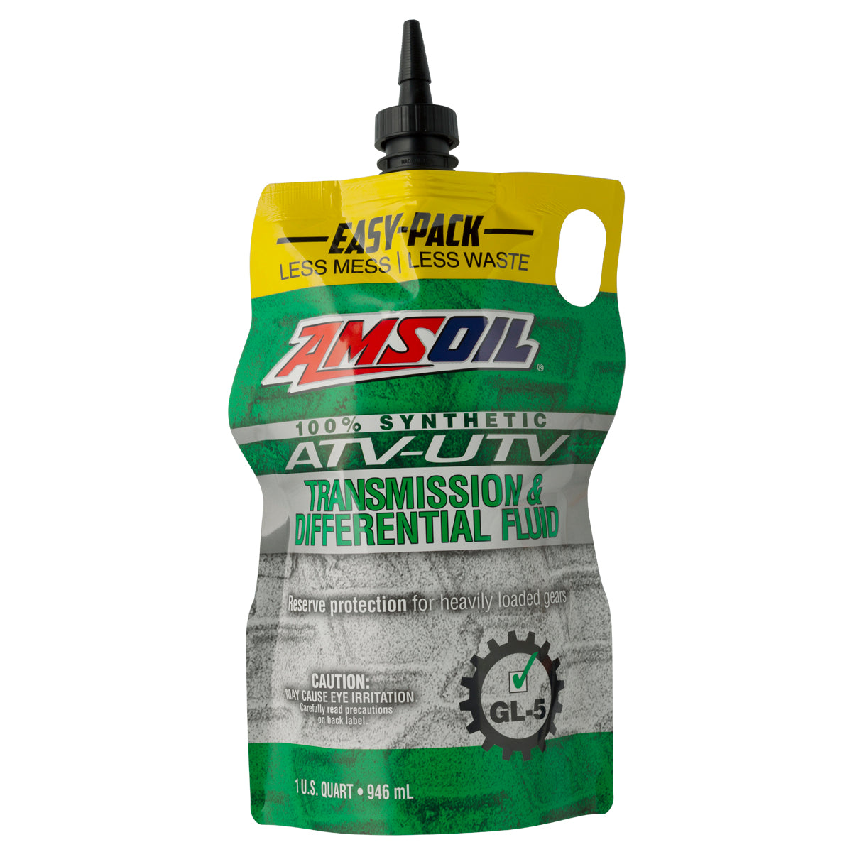 Fluide synthétique Amsoil pour transmission et différentiel de VTT/UTV, 946 ml