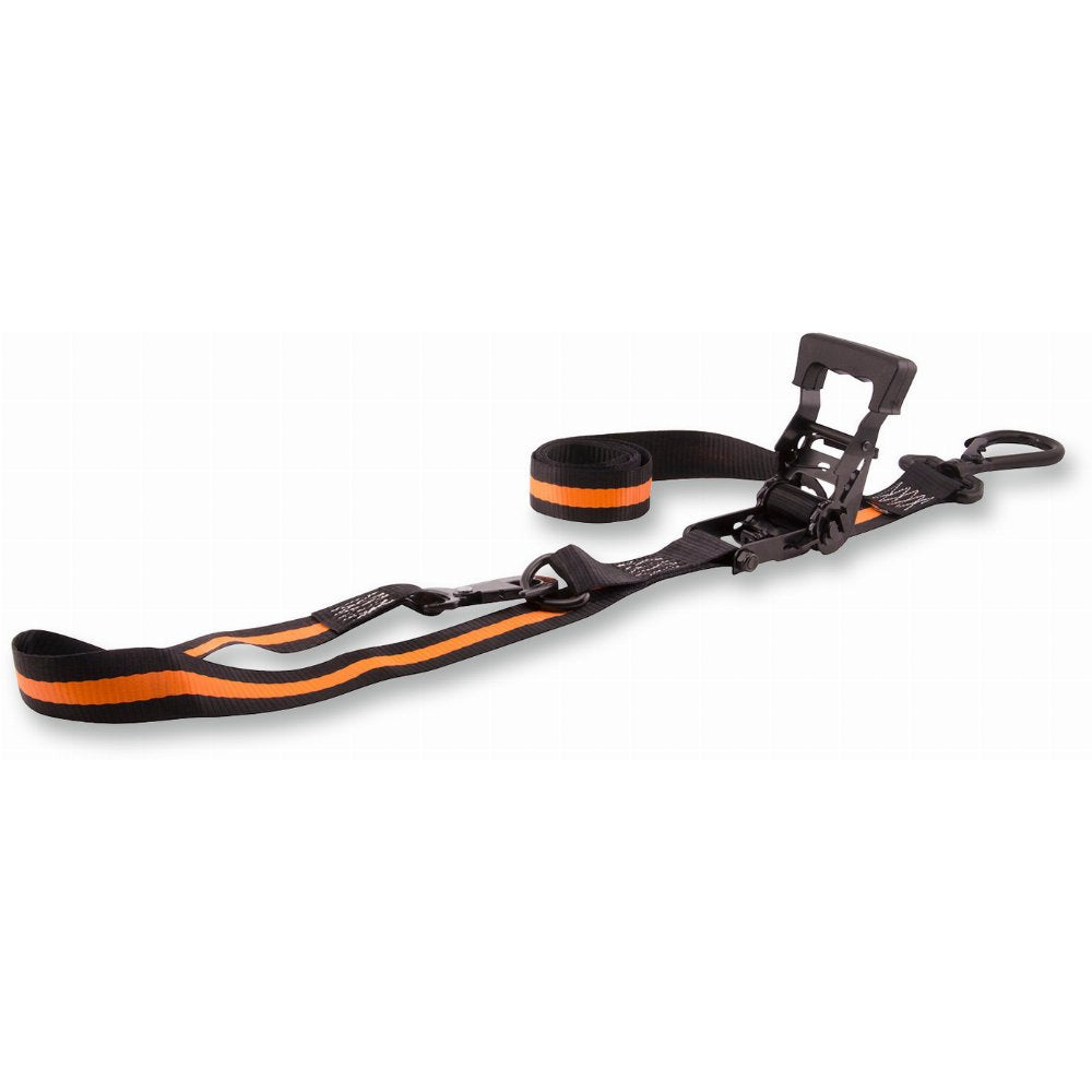Sangles d'arrimage à cliquet Erickson Big Hook (noir/orange)
