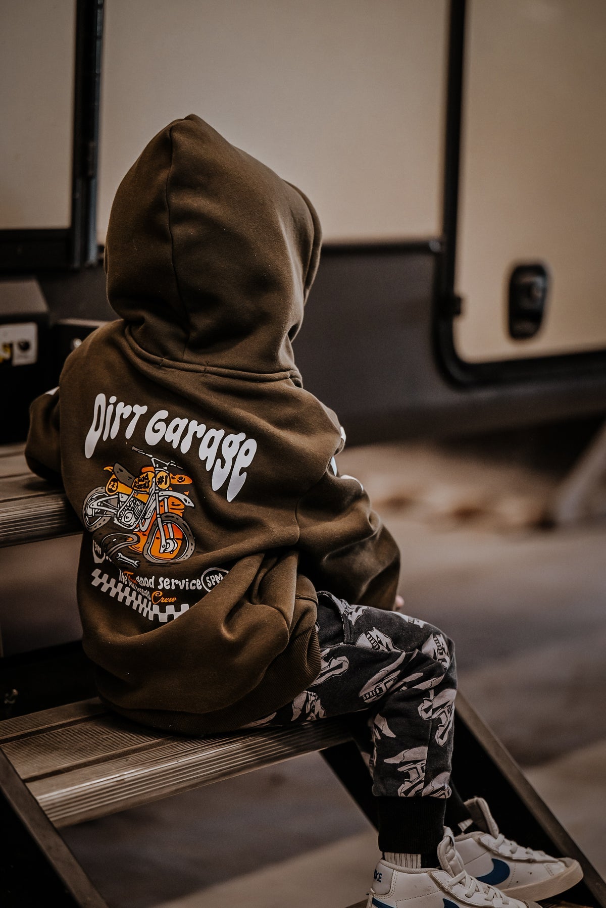Rad Rascals Youth Dirt Garage Hoodie