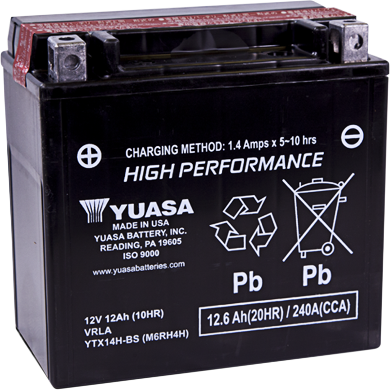 Yuasa High Performance Maintenance Free Battery