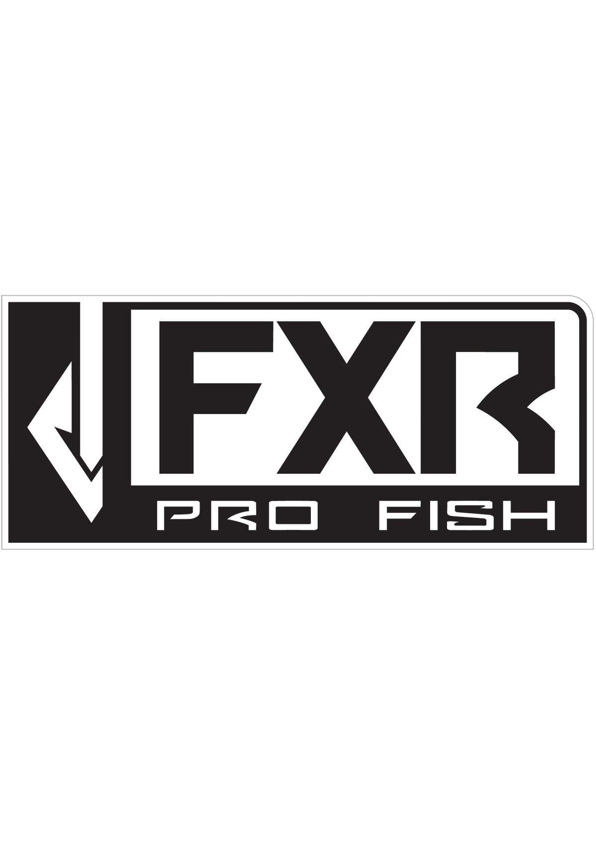 Autocollant FXR Pro Fish, 6&quot;