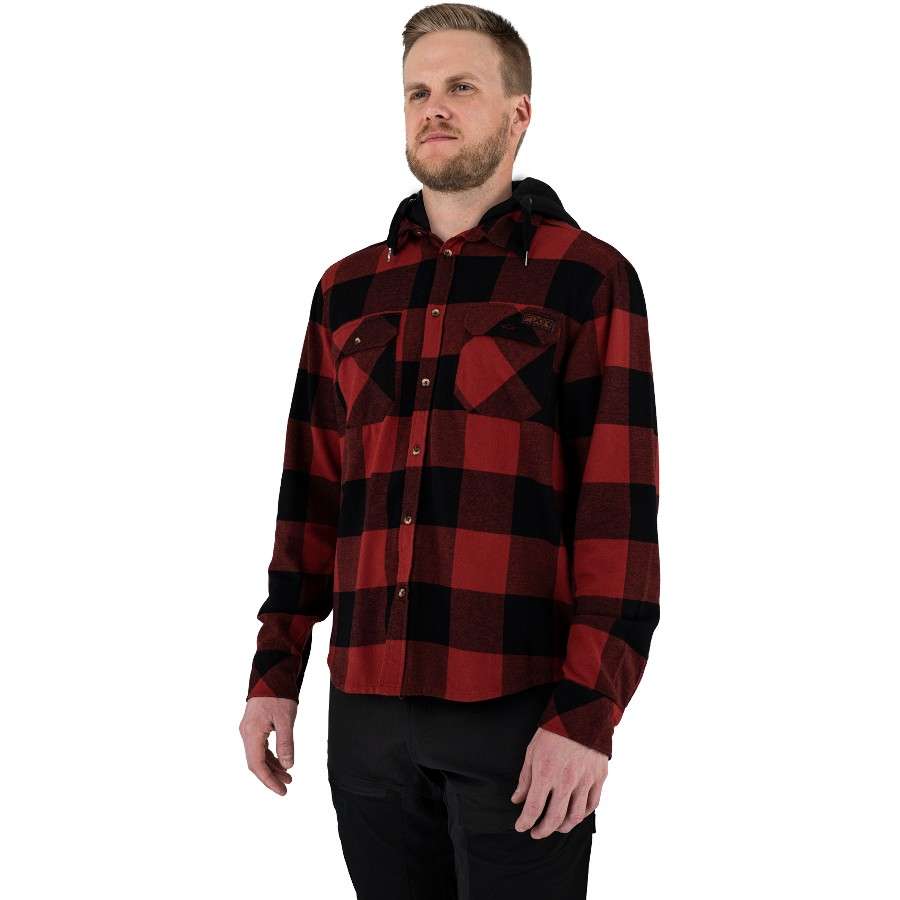 FXR Timber Hooded Flannel Shirt (Closeout)