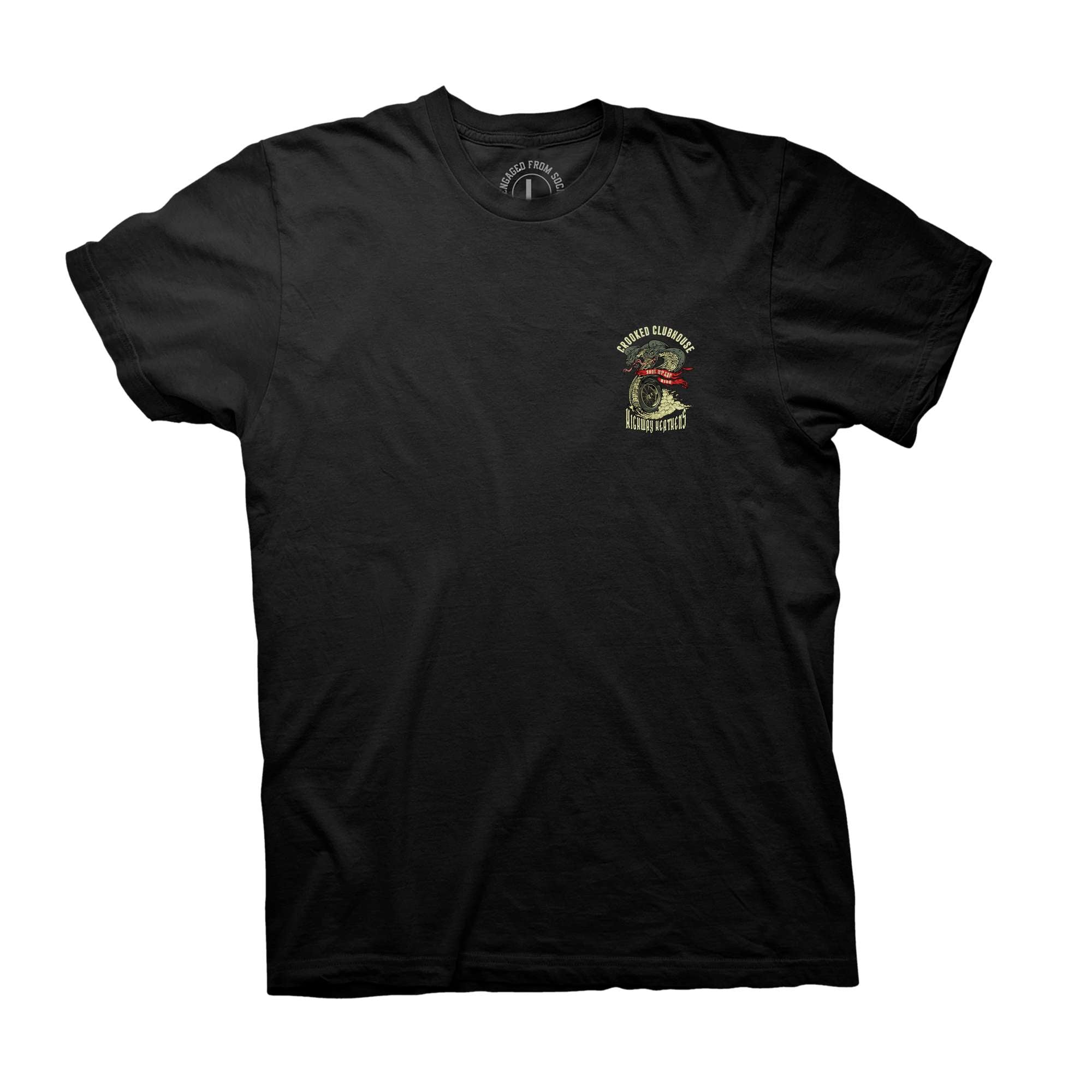 Crooked Clubhouse Snaked Tee (Closeout)