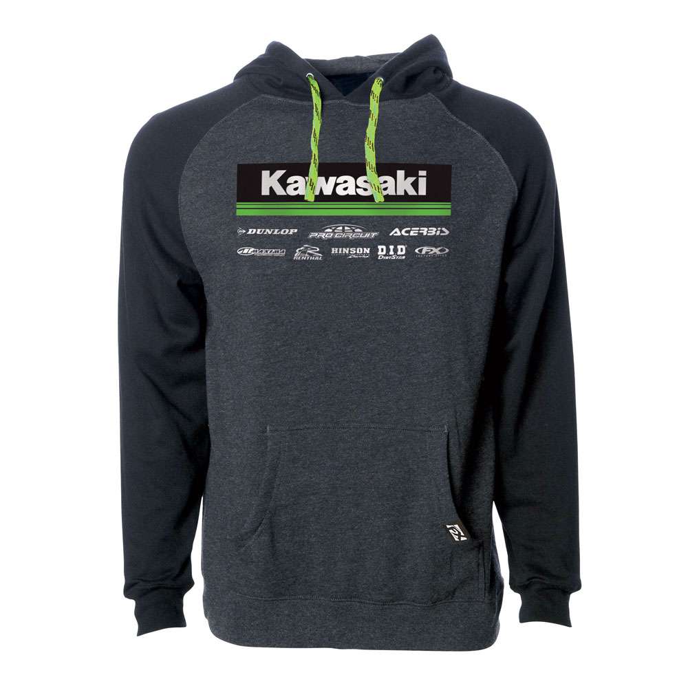 Factory Effex Kawasaki Racewear Edition Hooded Pullover