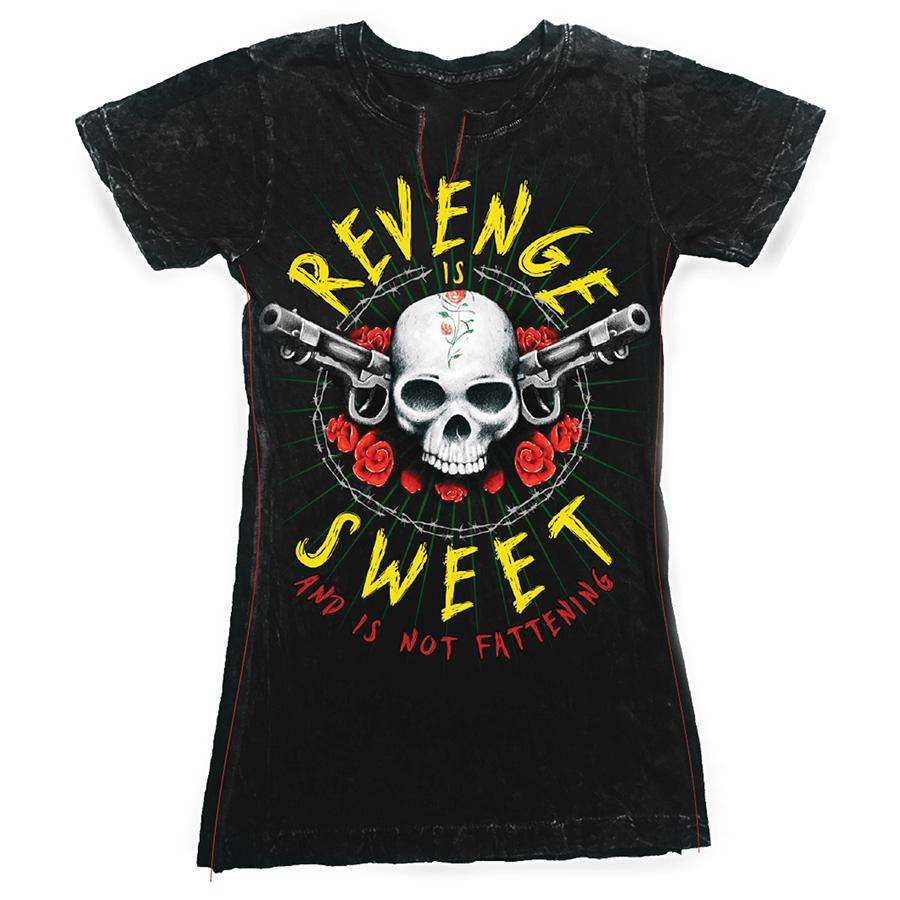 Lethal Angel Women&#39;s Revenge Is Sweet Tee (Closeout)