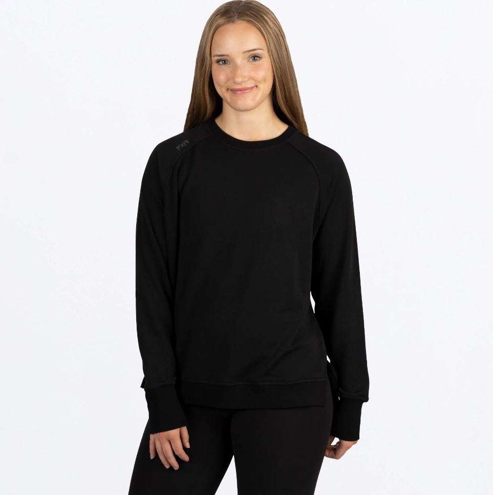 FXR Women&#39;s Side Star Crewneck Pullover Sweater