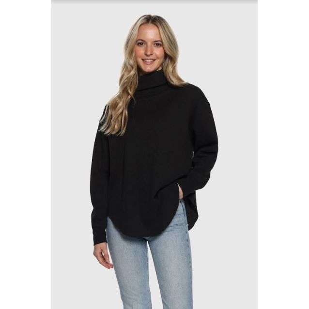 TEAMLTD Women&#39;s Waffle Turtleneck (Closeout)
