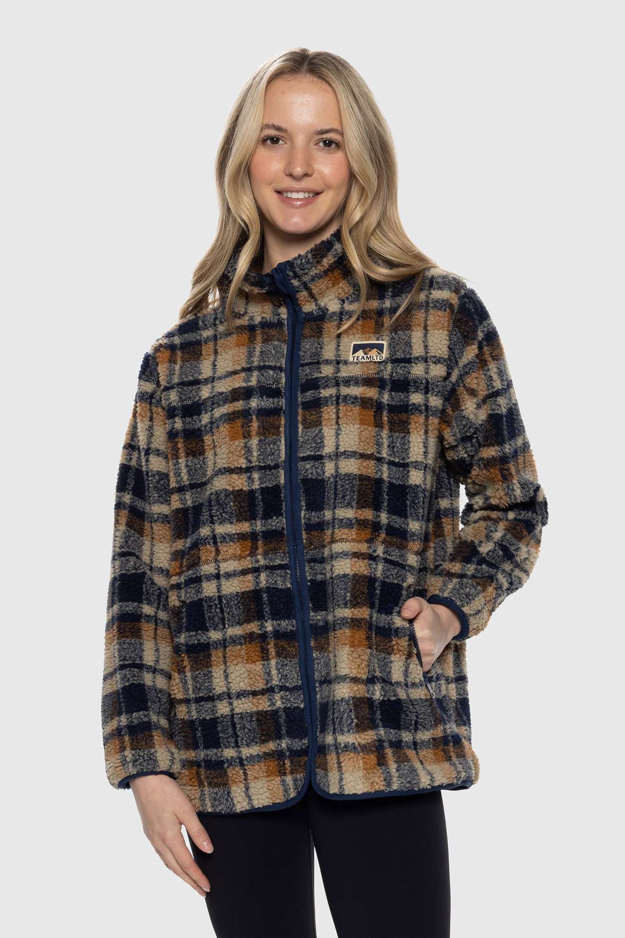 TEAMLTD Women&#39;s Teddy Zip Jacket (Closeout)