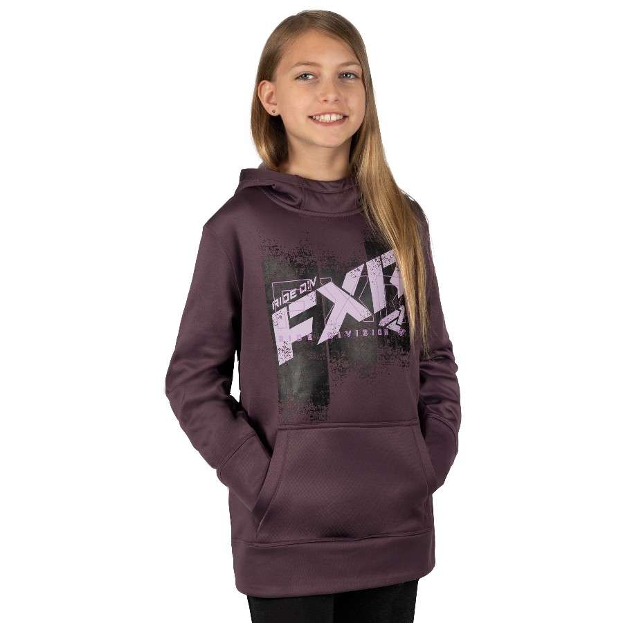 FXR Youth Broadcast Tech Pullover Hoodie (Closeout)