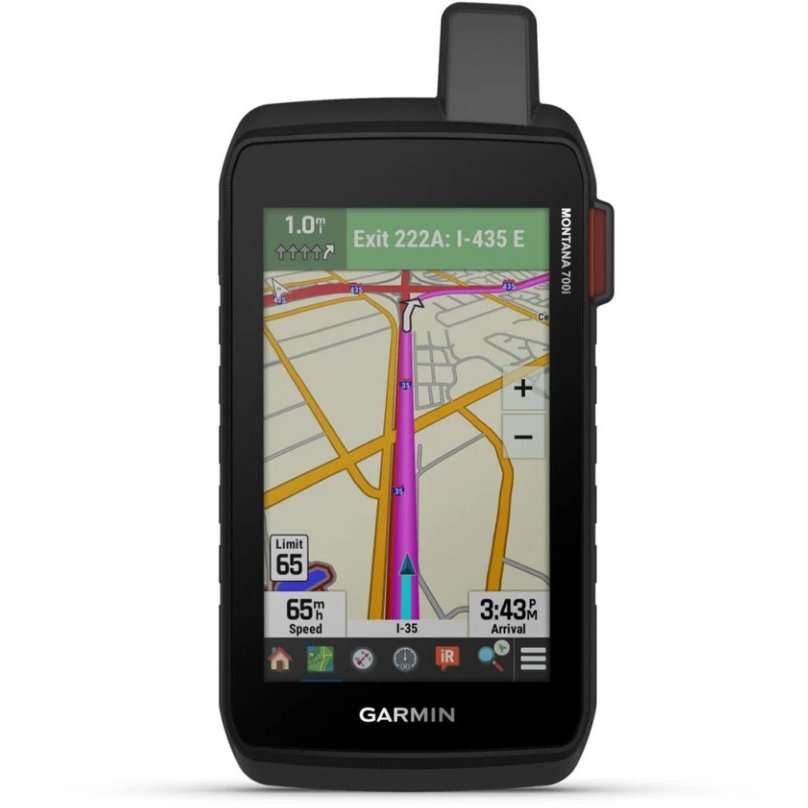 GPS robuste Garmin Montana 700i avec écran tactile et inReach