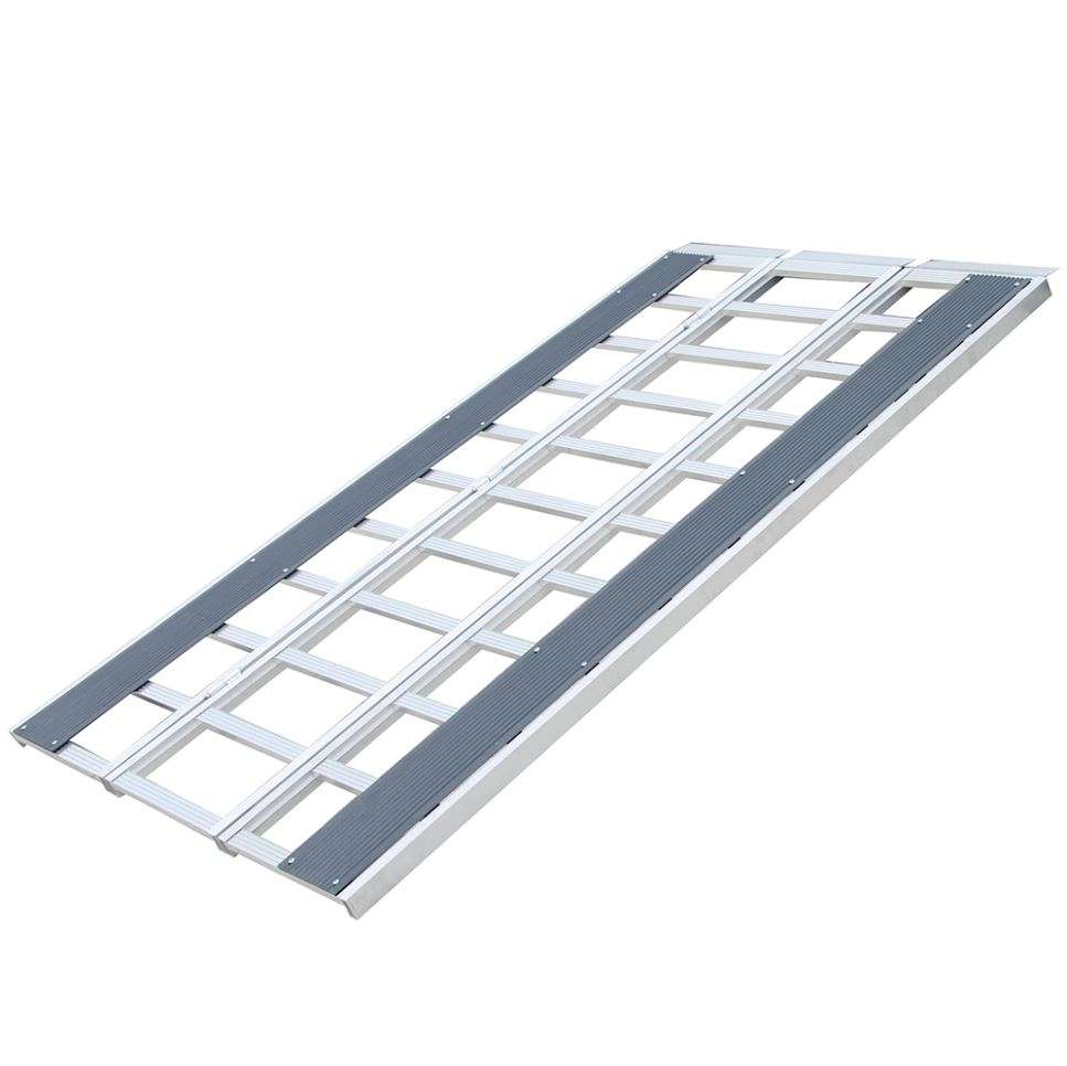 Erickson Tri-Fold Aluminum Combination Loading Ramp, 1500lb
