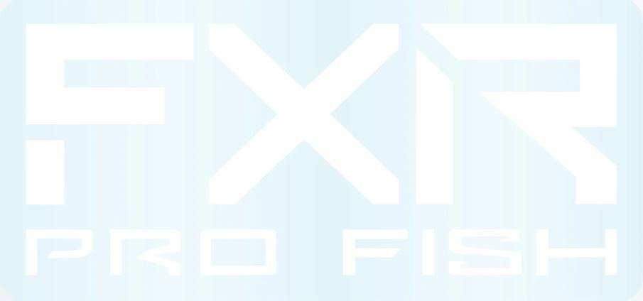 FXR Pro Fish Sticker, 3&quot;