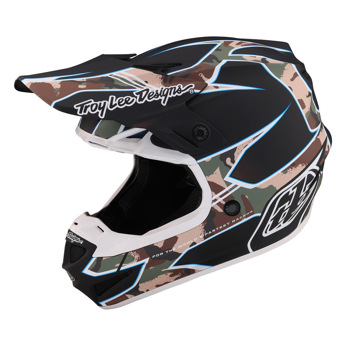 Troy Lee Designs Youth SE4 Polyacrylite Matrix Helmet