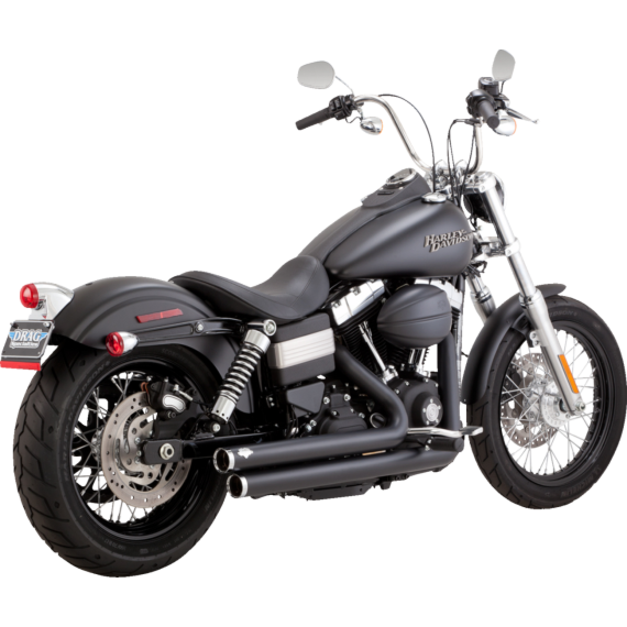 Système d'échappement Big Shots de Vance &amp;amp; Hines pour Harley Davidson