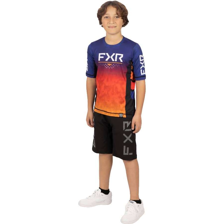 Maillot à manches courtes FXR Youth Proflex UPF