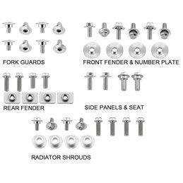Kit de boulons de fixation en plastique Accel