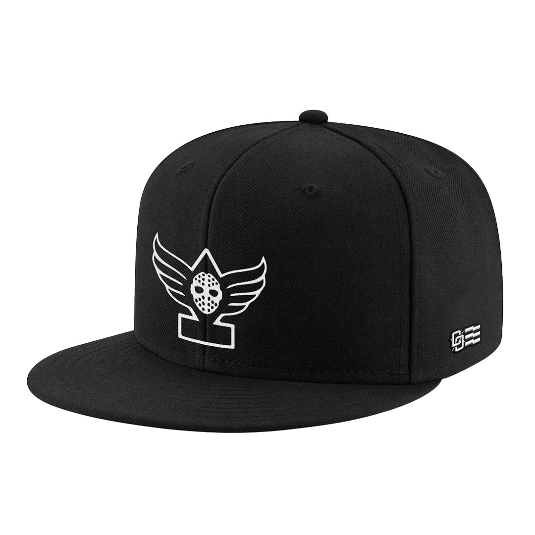 Casquette Crooked Clubhouse Hockey Wings