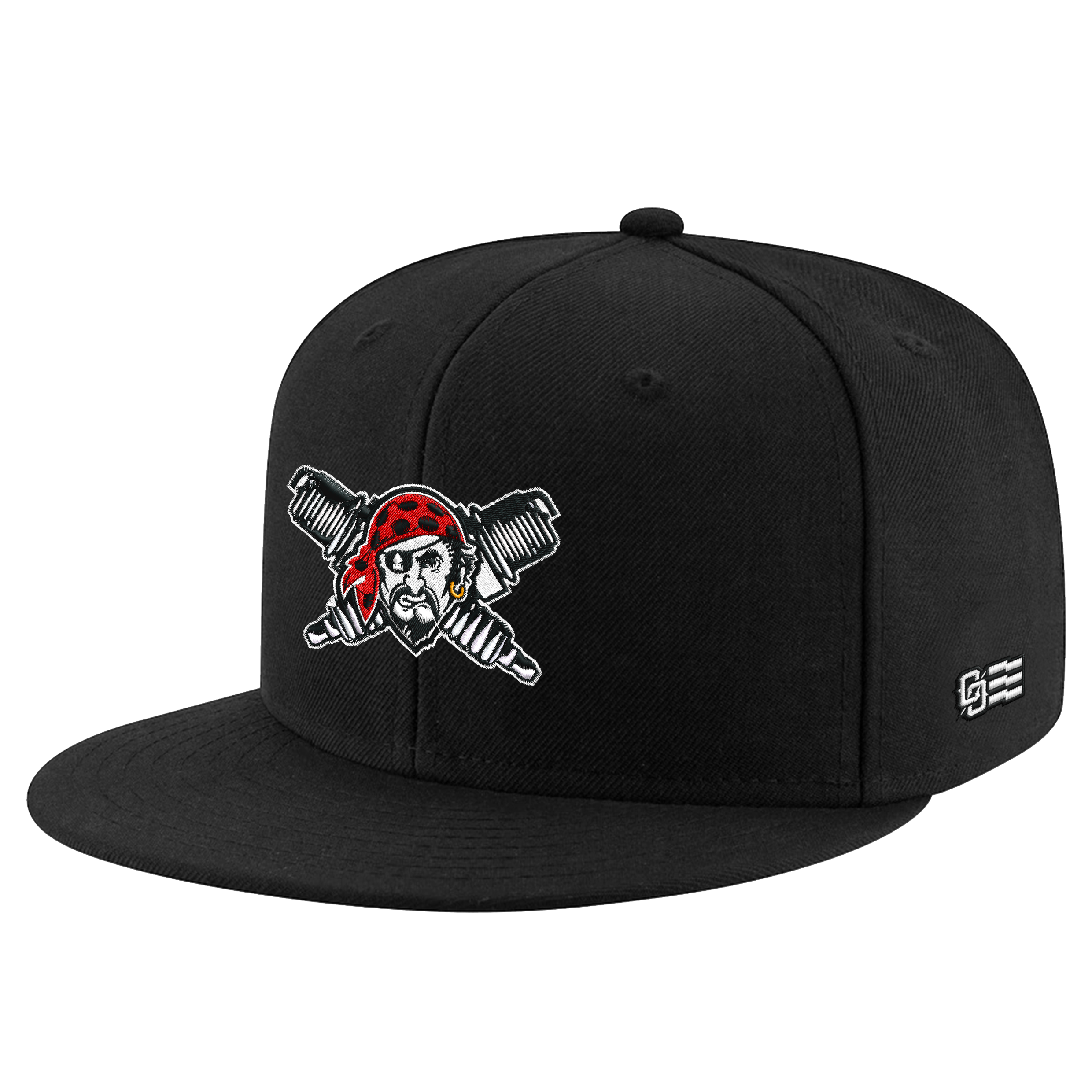 Crooked Clubhouse Pirate Snapback Hat