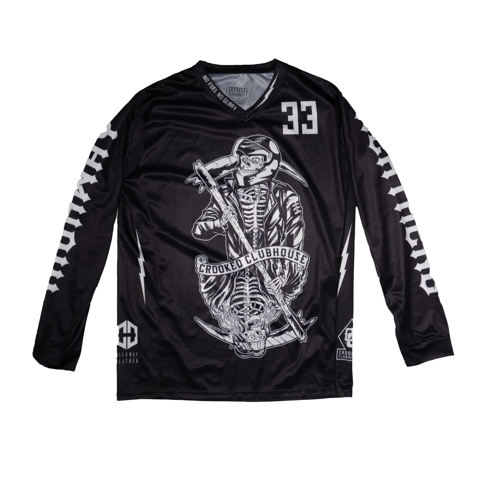 Crooked Clubhouse Flip Moto Jersey