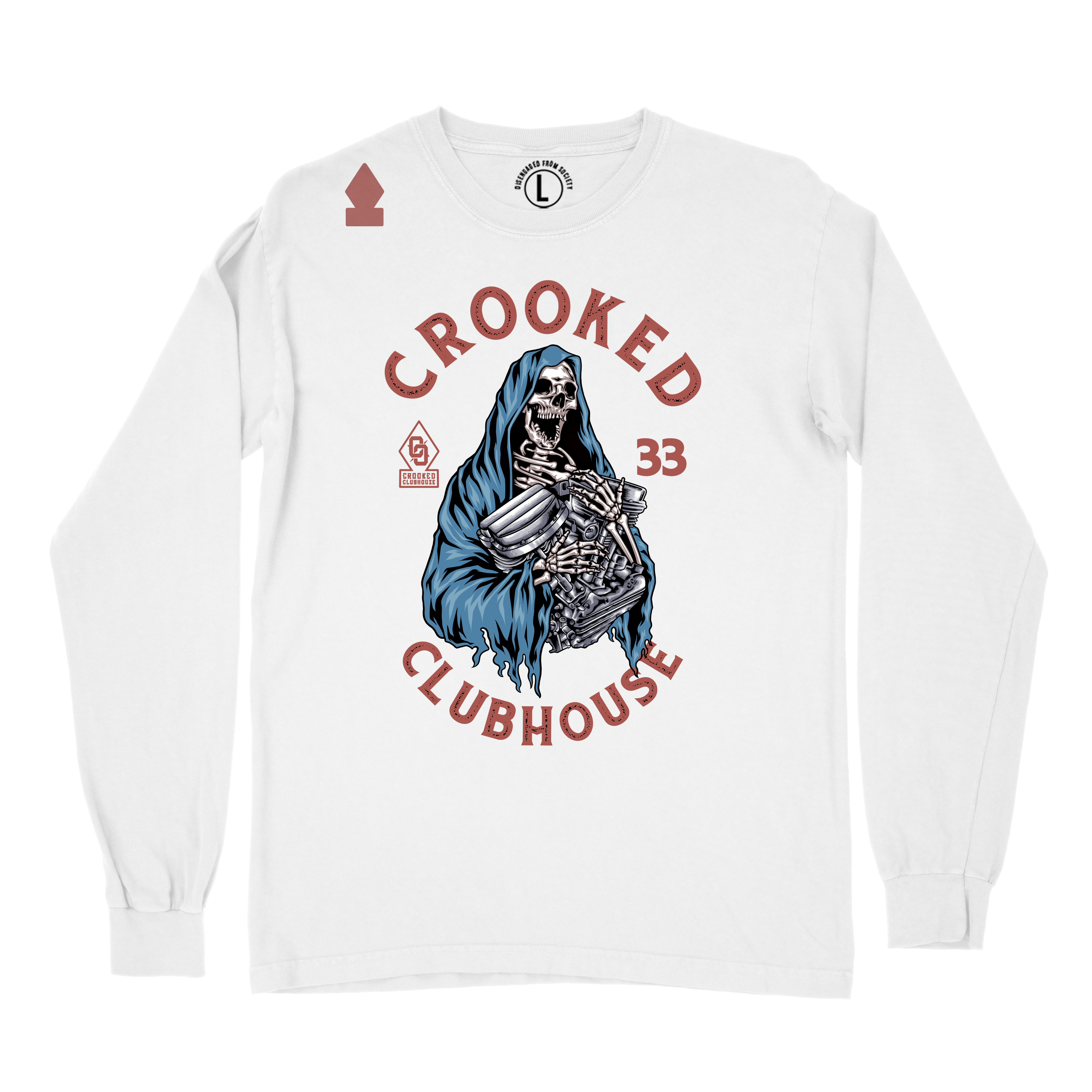 Crooked Clubhouse Care Scare Longsleeve