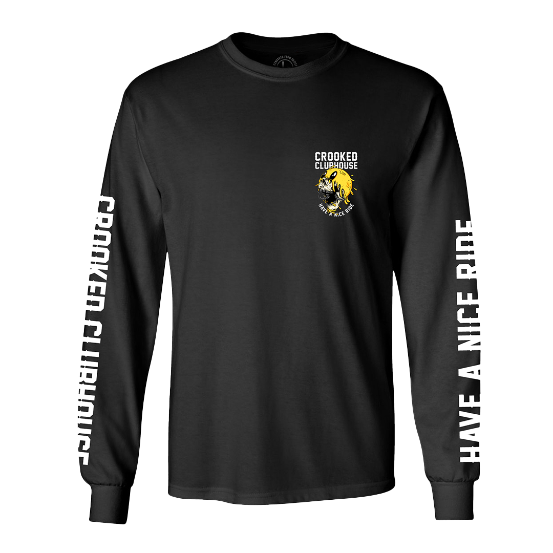 T-shirt à manches longues « Have a Nice Ride 5 » de Crooked Clubhouse