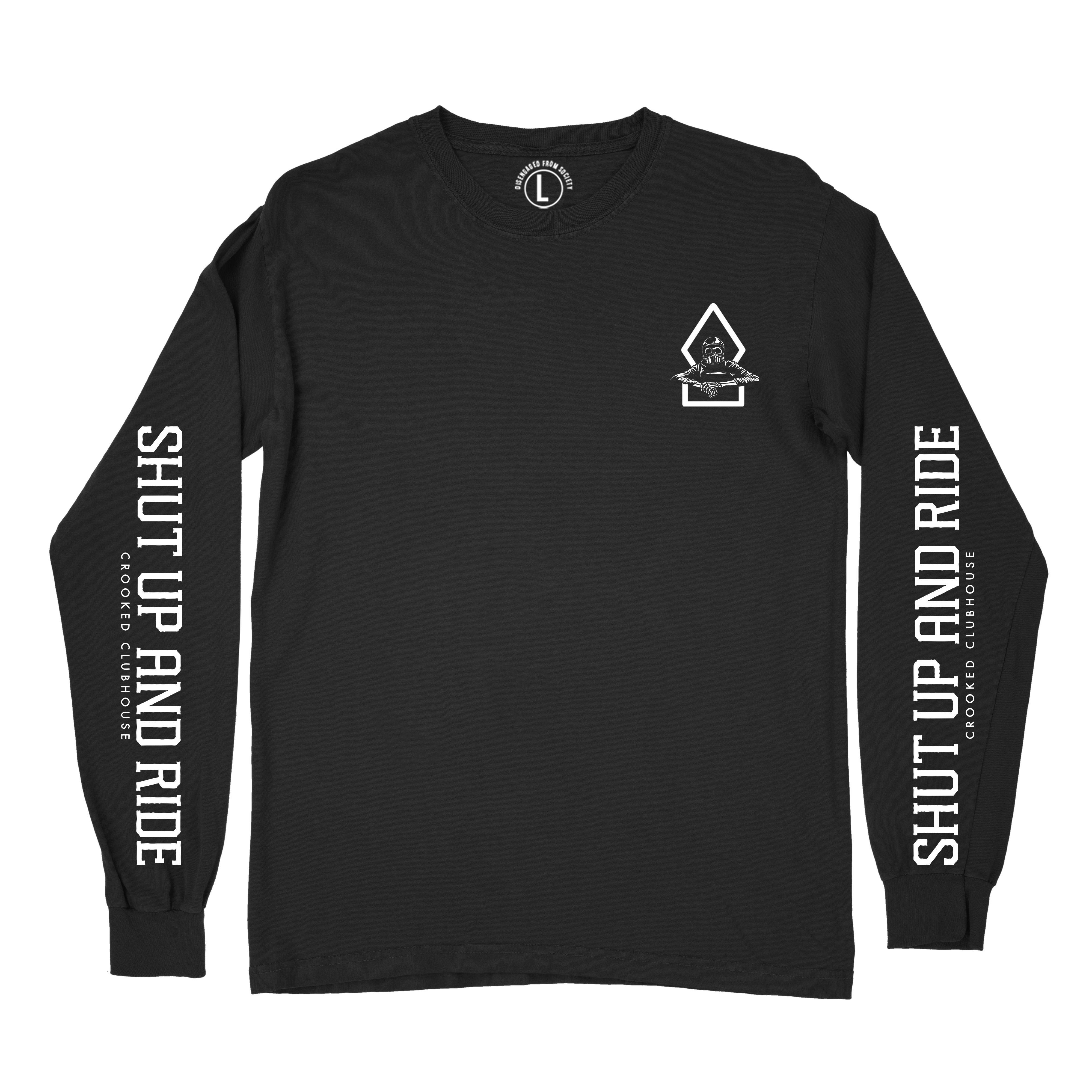 T-shirt à manches longues Crooked Clubhouse Lurkin'