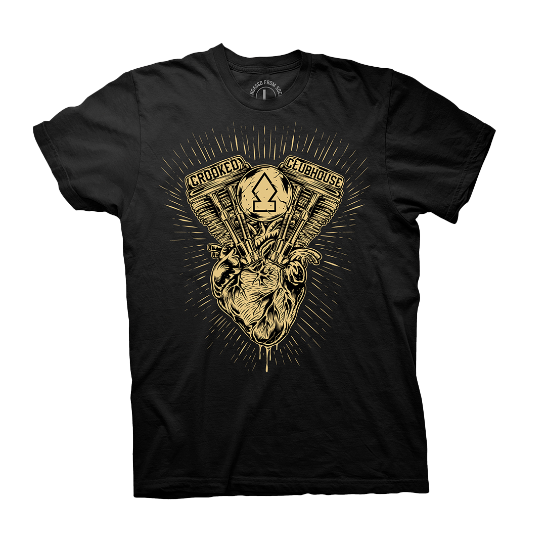 Crooked Clubhouse All Heart Tee