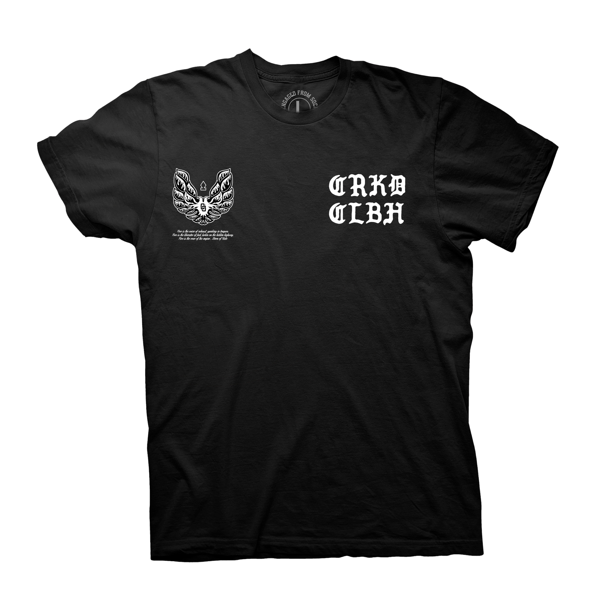 T-shirt Fire Bird de Crooked Clubhouse
