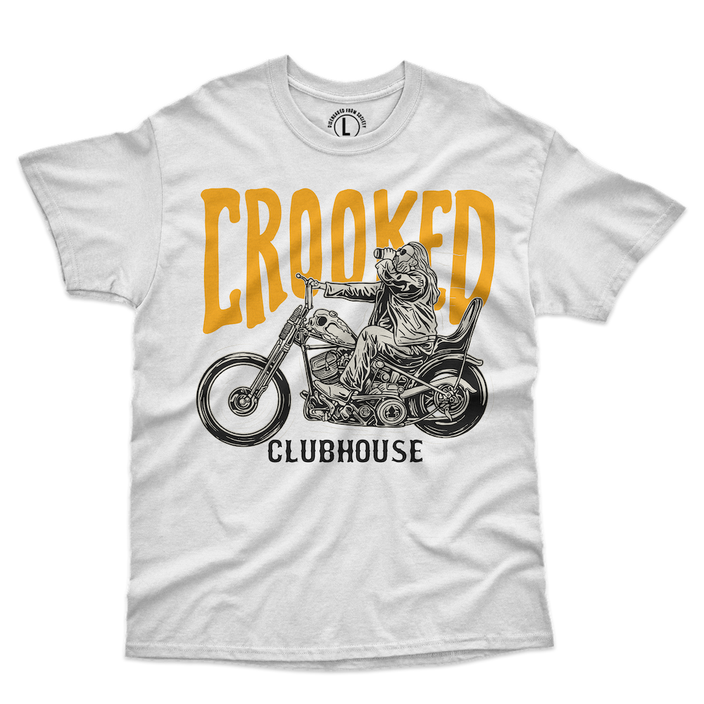 T-shirt Old School Crooked Clubhouse