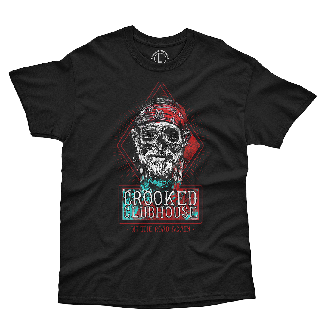 T-shirt Crooked Clubhouse « On the Road Again »